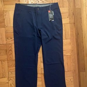 Men’s Under Armour Golf Pants Navy Straight 36x30